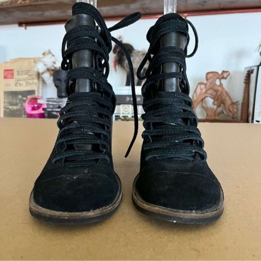 Free People x Faryl Robin Lucas Lace Up Boot - Picture 4 of 12
